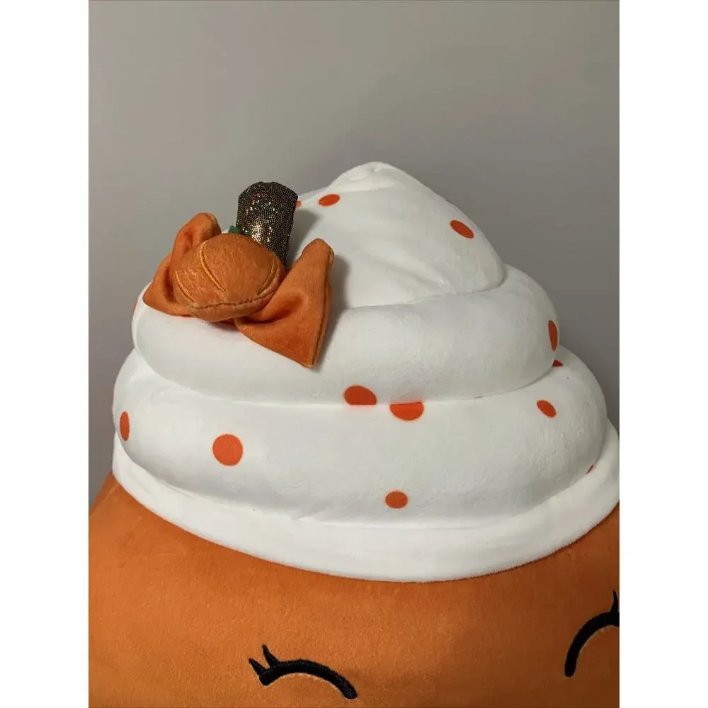 Kellytoy Squishmallow 16” TALL‎ Kendla The Pumpkin Spice Latte Drink 0419